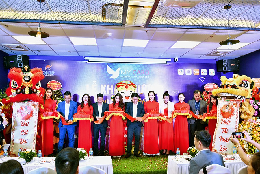 VSHOP Group Khai Trương Văn Phòng Tổng Dự Án My Card